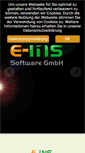 Mobile Screenshot of e-ins.de