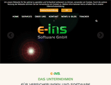 Tablet Screenshot of e-ins.de